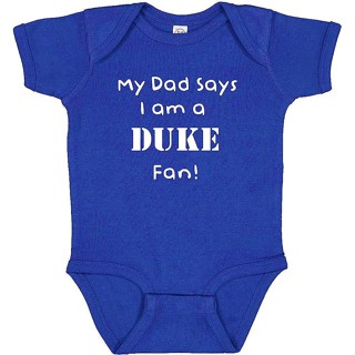 My Dad Says I am a Duke Fan บอดี้สูทเด็ก HK1V