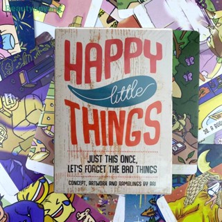 [Beautyupyang] ไพ่ทาโรต์ Happy Little Things Oracle สําหรับครอบครัว ผู้เริ่มต้นเล่นเกมกระดาน