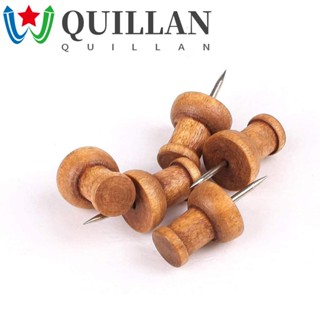 Quillan หมุดไม้ โฟม สําหรับปักบอร์ด รูปภาพ แผนที่ สํานักงาน โรงเรียน