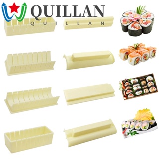 Quillan แม่พิมพ์ทําซูชิ สาหร่ายญี่ปุ่น 3 ชิ้น ต่อชุด DIY