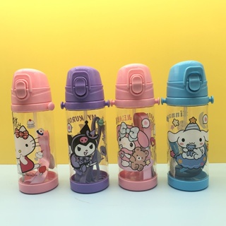 Kawaii Sanrio Hello Kitty กาต้มน้ําพลาสติก แบบพกพา 450 มล.