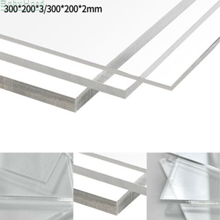 【Big Discounts】Acrylic Sheet 1pcs 2/3mm Thick 200mm×300mm Clear Acrylic Sheet UV Stable#BBHOOD