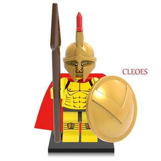 Cleoes โมเดลบล็อกพลาสติก รูปการ์ตูนอนิเมะ Heroes Bricks ขนาดเล็ก ของเล่นสําหรับเด็ก 8 ชิ้น ต่อชุด