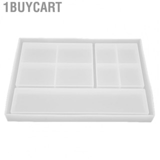 1buycart DIY Crystal Mold  Exquisite Storage Box Silicone Reusable Easy To Demold for Making Resin Molds