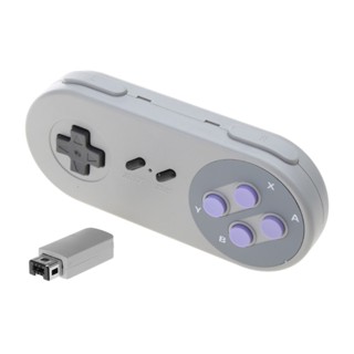 Capa เกมแพดควบคุมเกม แบบไร้สาย สําหรับ Super Mini SNES Classic Edition