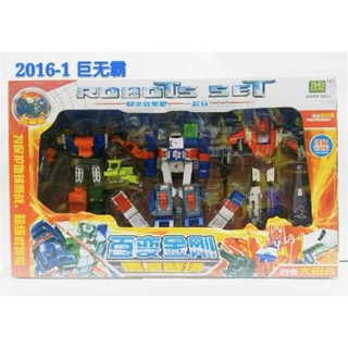 ชุดโมเดลหุ่นยนต์ Transformers Variety King Kong LT2016 Series Leader Warrior G1 Big Mac Ford Base King Kong สําหรับตกแต่ง