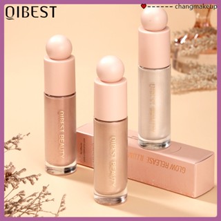 Qibest1pcs Body Highlight Liquid Pearlescent All Body Brightening Liquid High Light Body Brightening Makeup Brightening Makeup cod