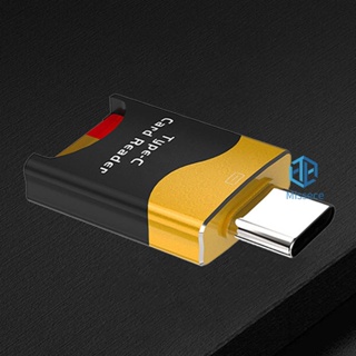 อะแดปเตอร์การ์ดรีดเดอร์ Type C OTG เป็น TF Micro-SD ความเร็วสูง USB-C TF Micro SD OTG สําหรับ Samsung Xiaomi Huawei