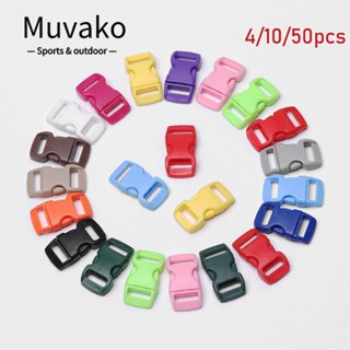 Muvako ตัวล็อคสายกระเป๋าพลาสติก คุณภาพสูง 4 ชิ้น