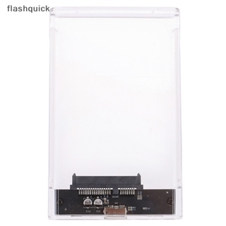 Flashquick 2.5 นิ้ว USB 3.0 ถึง SATA SSD HDD ฮาร์ดดิสก์ไดรฟ์ภายนอก เคสภายนอก ดี