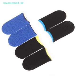 Loveoionia1 ถุงมือเล่นเกมมือถือ กันเหงื่อ 1 คู่