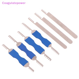 Coa 7in1 ชุดเครื่องมือหวีล็อค สเตนเลส สําหรับซ่อมแซมช่างกุญแจ