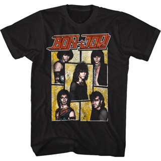 เสื้อยืด พิมพ์ลาย Breakout Bon Jovi