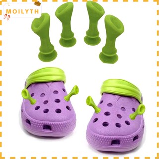 Moilyth จี้รูปรองเท้า DIY สําหรับตกแต่งรองเท้า Crocs Charms 10 ชิ้น