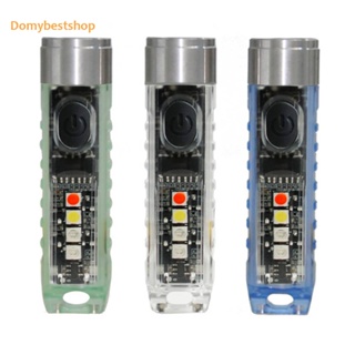 [Domybestshop.th] Au- ไฟฉาย LED ขนาดเล็ก IP65 กันน้ํา แบบพกพา สําหรับฉุกเฉิน