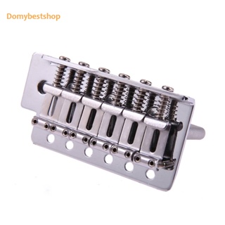 [Domybestshop.th] ใหม่ สะพานสายกีตาร์โครเมี่ยม 6 สาย พร้อมบาร์ AU สําหรับ Fd Strat 1 ชุด