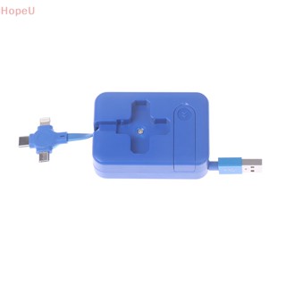 [HopeU] 3 in 1 สายชาร์จโทรศัพท์ Micro USB TYPE-C ชาร์จเร็ว