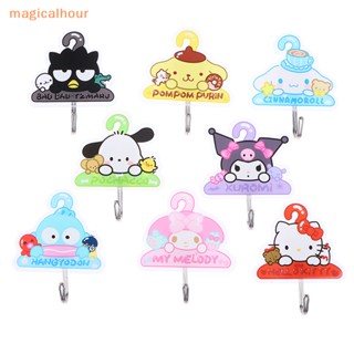 Magicalhour^^ ตะขอแขวน ลายการ์ตูน Cinnamonroll Pochacco สําหรับห้องน้ํา