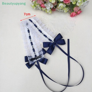 [Beautyupyang] ที่คาดผม ประดับโบว์ ริบบิ้นลูกไม้ สไตล์โลลิต้า Diy