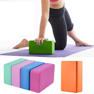 Non-Slip Yoga Block Pilates EVA Brick Foam Stretch Fitness Exercise Gym Tool