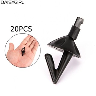 【DAISY Fishing】20pcs Breakaway-Style Impact Shields Sea Fishing Rigs Protects Baits Holder Clip