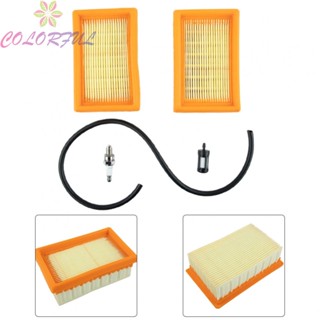 【COLORFUL】Air Filter Spark Plug Tune Up Kit For Stihl BR800 BR800C Air Filter Tune Up Kit