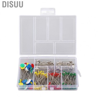 Disuu Sewing Pins Set  Sturdy Multicolor Glass Ball Head 400pcs Plum Quilting for Everyday Decorating Craft Projects