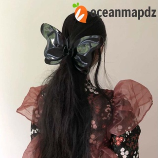 OCEANMAPDZ กิ๊บติดผม รูปผีเสื้อ และฉลาม ขนาดใหญ่ สไตล์วินเทจ แฟชั่นฤดูหนาว และฤดูใบไม้ร่วง สําหรับผู้หญิง