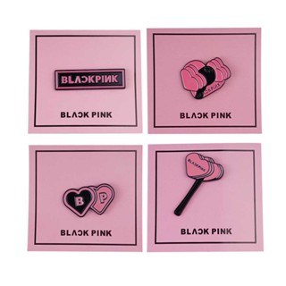 Blackpink Metal Brooch Badge Official Same Style Concert Scene Merchandise