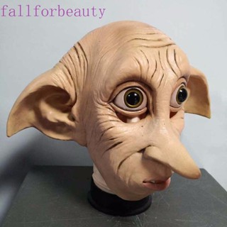 FALLFORBEAUTY Dobby Elfin หน้ากากยาง พร็อพคอสเพลย์ หมวกกันน็อค สําหรับปาร์ตี้