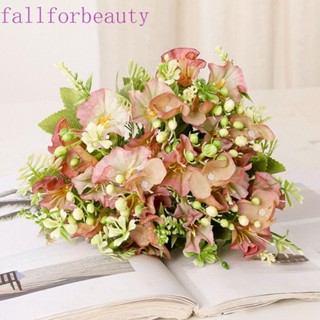 FALLFORBEAUTY ดอกลิลลี่ประดิษฐ์ ผ้าไหม สวยงาม หรูหรา สําหรับประดับตกแต่งงานปาร์ตี้