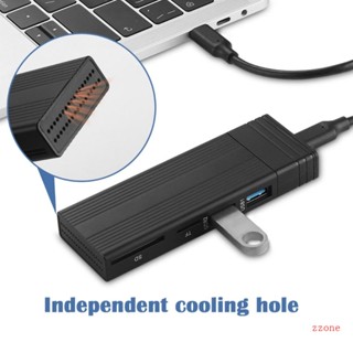 Zzz กล่องเครื่องมือ USB3 0 10Gbps Type-C สําหรับ M 2 PCIe NVMe และ SSDs