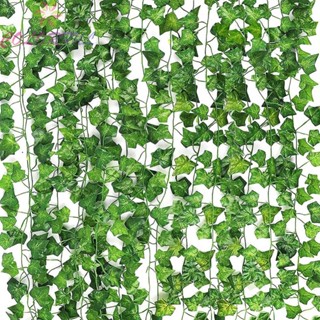 【COLORFUL】Hanging Ivy Decoration Fake Vine Trailing Leaf Hanging Plant Foliage Brand New