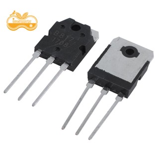 ทรานซิสเตอร์ ซิลิโคน 2 - D 1047 + B 817, 200 V, 12 A