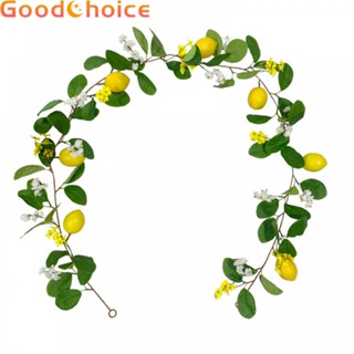 【Good】Lemon Rattan Artificial Green Plant Fake Plant For Wedding Party Decorations【Ready Stock】