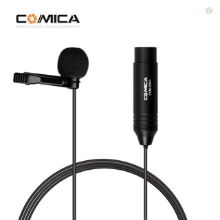 (adspth)COMICA Cvm-v02o ไมโครโฟนคอนเดนเซอร์ ปลั๊ก XLR รองรับ 48V Phantom Power สําหรับกล้องบันทึกวิดีโอ