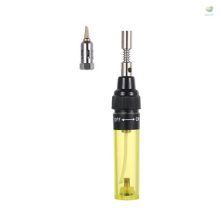 Gas Soldering Iron Electric Soldering Iron  Welding Tools Flame Torch Cordless Solder Iron without Gas Yellow