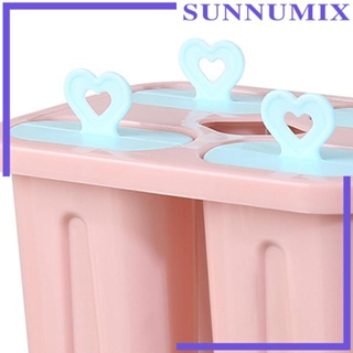 [Sunnimix] แม่พิมพ์ไอศกรีม DIY ภาชนะจัดเก็บอาหาร เครื่องมือครัว แม่พิมพ์ไอศกรีม สร้างสรรค์