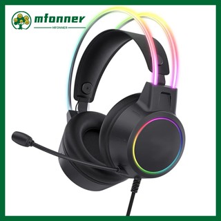 พร้อมส่ง X15 Pro Onikuma Rgb หูฟังเกมมิ่ง พร้อมไมโครโฟน 3.5 มม. สําหรับ Xbox Ps5 Ps4