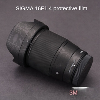 ฟิล์มสติกเกอร์ ป้องกันเลนส์ 3M สําหรับ SIGMA 16 F1.4 16-1.4 X