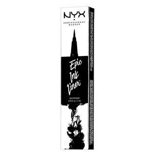 NYX Epic Ink Liner, Waterproof Liquid Eyeliner(Black สีดำ)