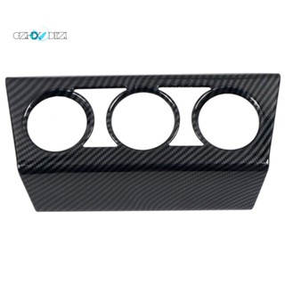 ฝาครอบปุ่มสวิตช์เครื่องปรับอากาศรถยนต์ คาร์บอนไฟเบอร์ สําหรับ Subaru WRX WRX STI 2015-2020