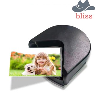 BLISS อุปกรณ์ทํามุม รูปถ่ายน่ารัก วัสดุ ABS การ์ด สมุดภาพ DIY|เครื่องตัดกระดาษ แบบพกพา คุณภาพดี