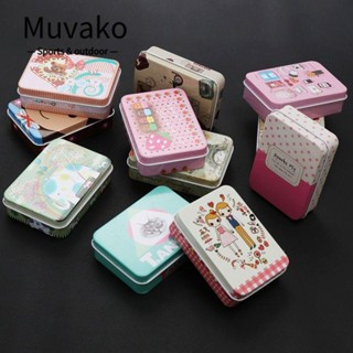 MUVAKO ขวดโหลอลูมิเนียมดีบุก แบบรีฟิล สําหรับใส่เทียนครีมบาล์ม จํานวน 2 ชิ้น