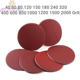 【COLORFUL】Sandpaper 40-2000 Grit No Hole Hook And Loop Sanding Discs Sandpaper Kit