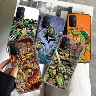 เคสโทรศัพท์มือถือแบบนิ่ม ลายเต่านินจา Teenage Mutant C229 สําหรับ Realme 7 Pro 4G 8 Pro 8S Q3 Q3i Narzo 30 V13 C2 C3 C11 C11 C12