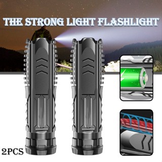 New Strong Light Flashlight LED Charging USB Portable Strong Light Flashlight