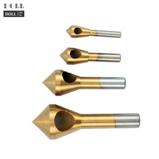 ⭐READY STOCK ⭐Drill Bit Parts Replacement Titanium Tools 4Pcs Accessories Chamfering