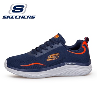 Skechers_ DLUX FITNESS รองเท้าผ้าใบ ลําลอง น้ําหนักเบา ระบายอากาศ เหมาะกับการวิ่ง คุณภาพสูง สําหรับผู้ชาย