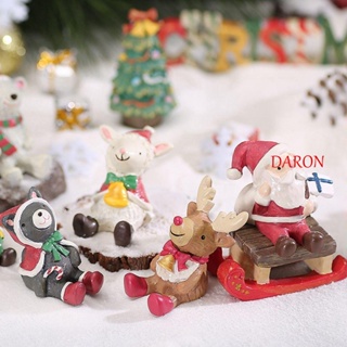 DARON ตุ๊กตาซานตาคลอสจิ๋ว DIY สําหรับตกแต่งบ้าน